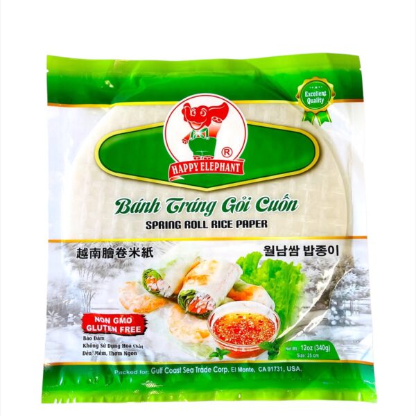 FF 00696 Rice paper for spring roll 22cm 44 x 12oz