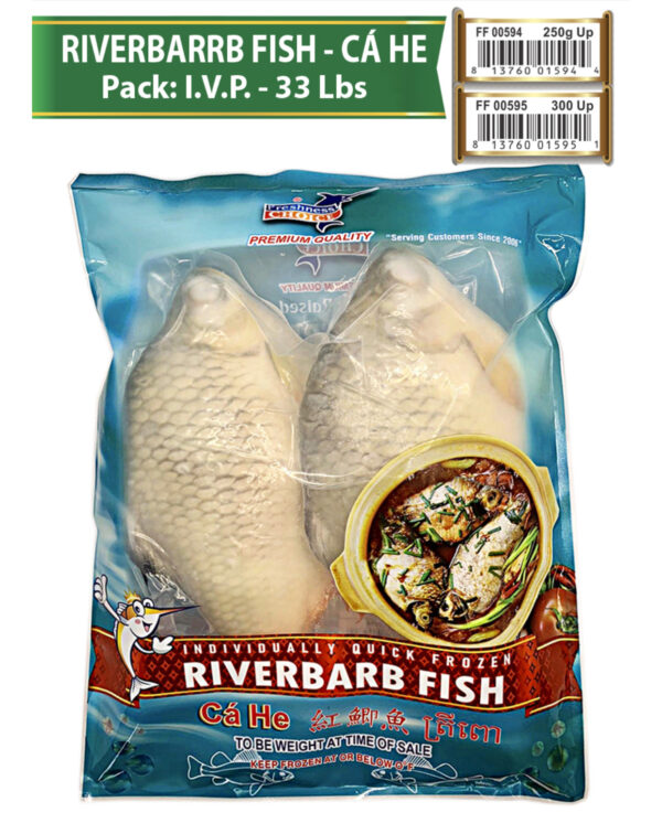 RIVERBARRB FISH - CÁ HE Pack 33 Lbs
